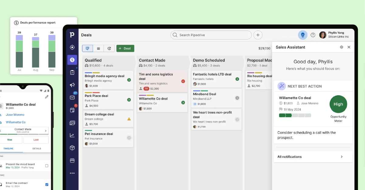 Pipedrive Highlight and UI Image