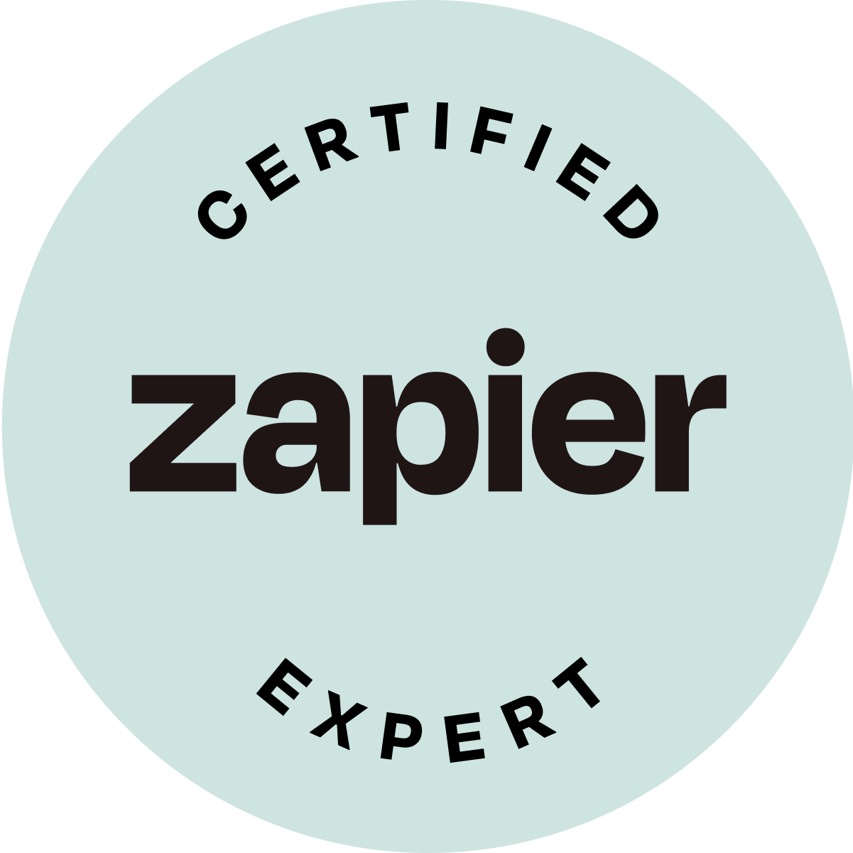 Certified Zapier Expert Badge