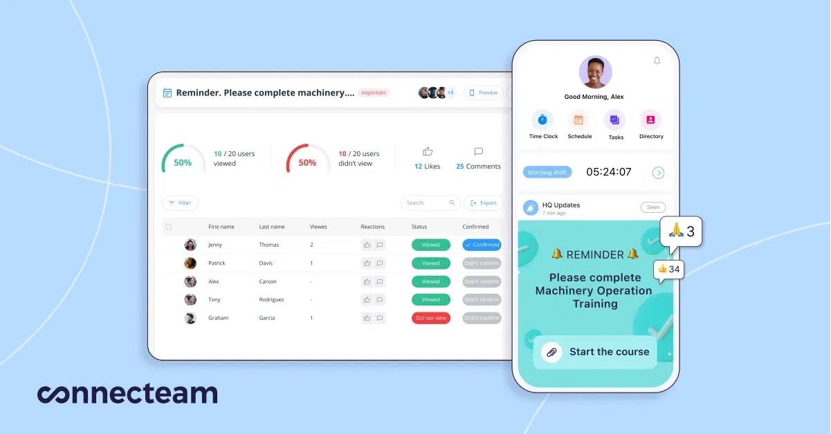 ConnecTeam UI Feature Image