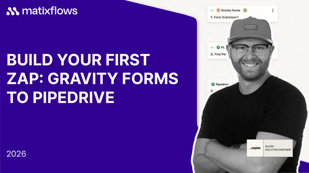 Build your first Zap: Gravity Forms to Pipedrive